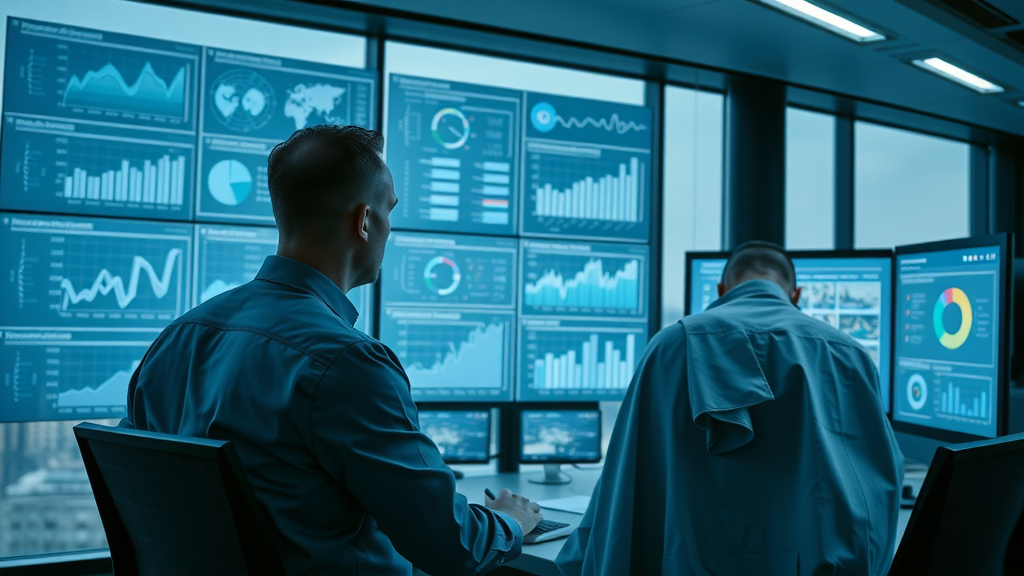 digital marketing agency reviewing KPIs on digital dashboard, search engine, marketing strategies, engine optimization, content marketing agencies london ontario, social media
