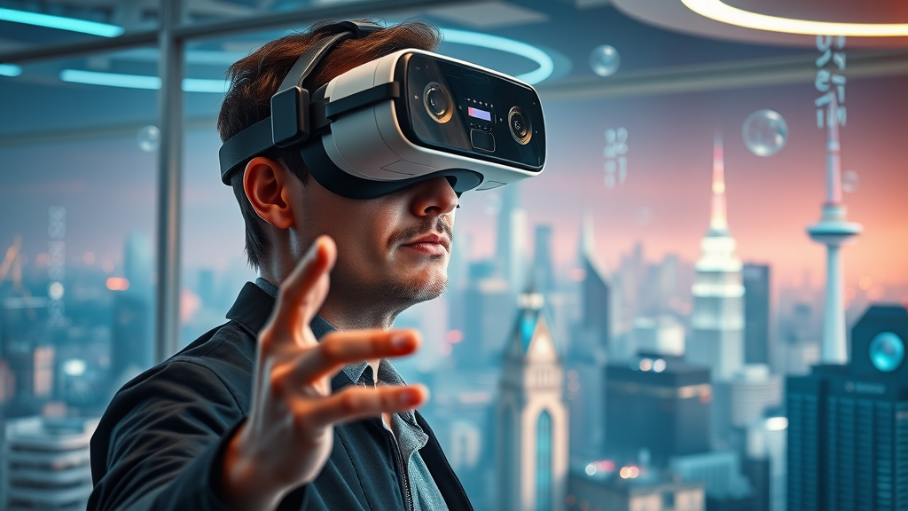 marketer using VR for cutting-edge content creation in London Ontario digital market
