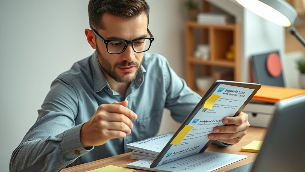 marketing expert arranging segmented email lists for targeted campaigns
