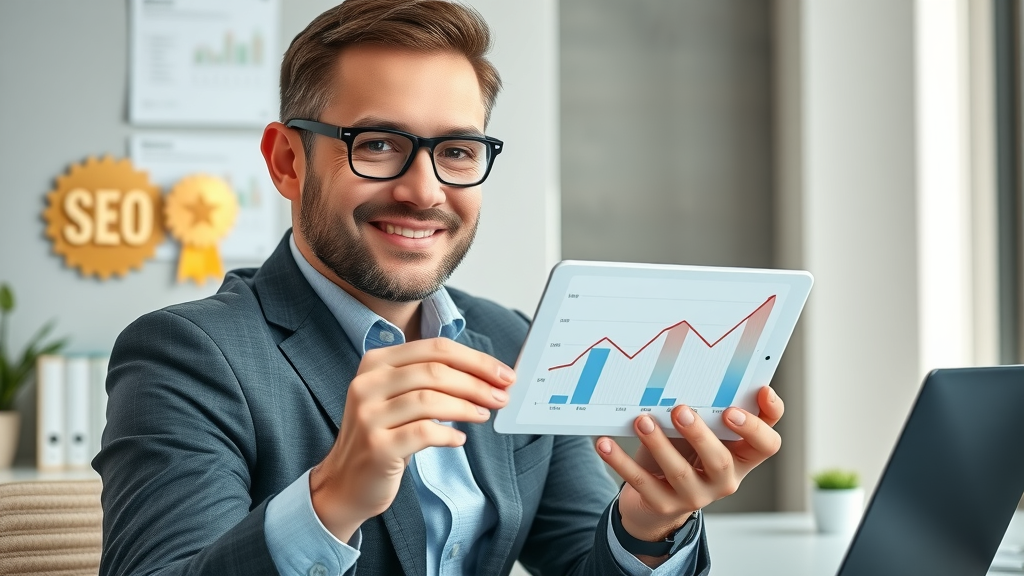 professional SEO consultant London Ontario, local seo london on, showing analytics and awards