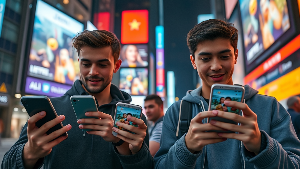 gen z consumers interacting with social video content marketing trends 2024