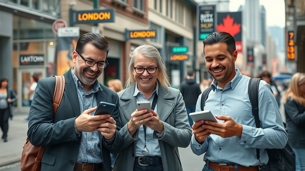 Dynamic London Ontario downtown scene business owners social media marketing
