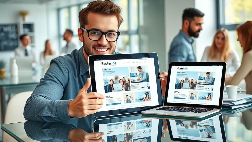 sleek modern website design and responsive layout for web design and website optimization london ontario