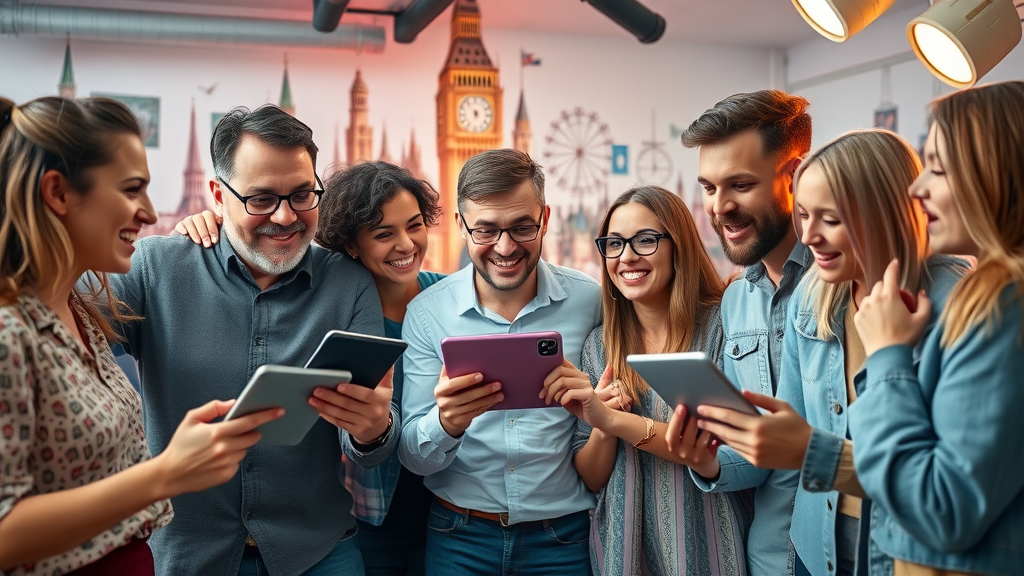 London creator economy digital creators in studio brainstorming influencer marketing campaigns