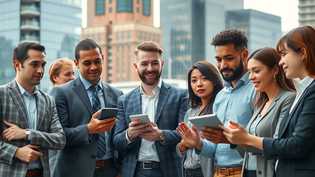 digital marketing london ontario professionals confident cityscape
