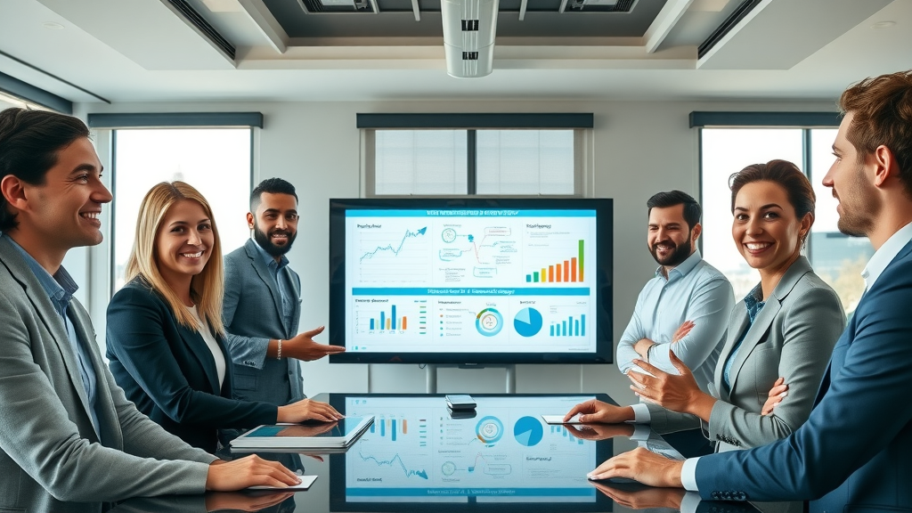 London Ontario business team planning digital marketing strategy targeting local audiences