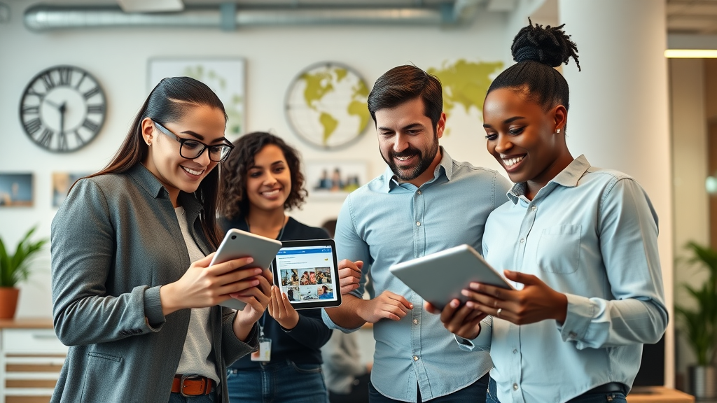 Specialist email marketing agency London: Multicultural team collaborates on global campaigns
