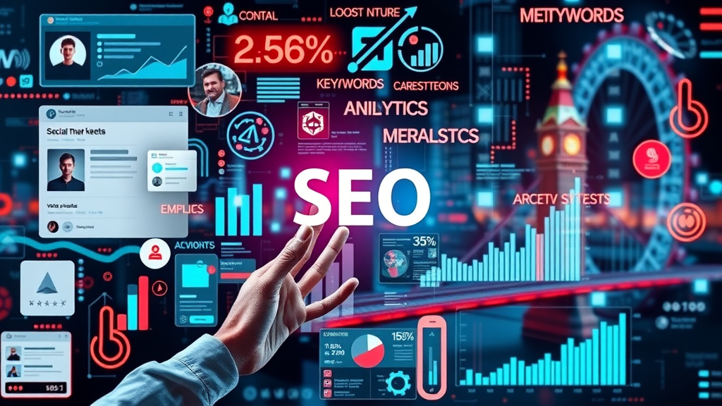 digital marketing london social media content analytics creative visuals