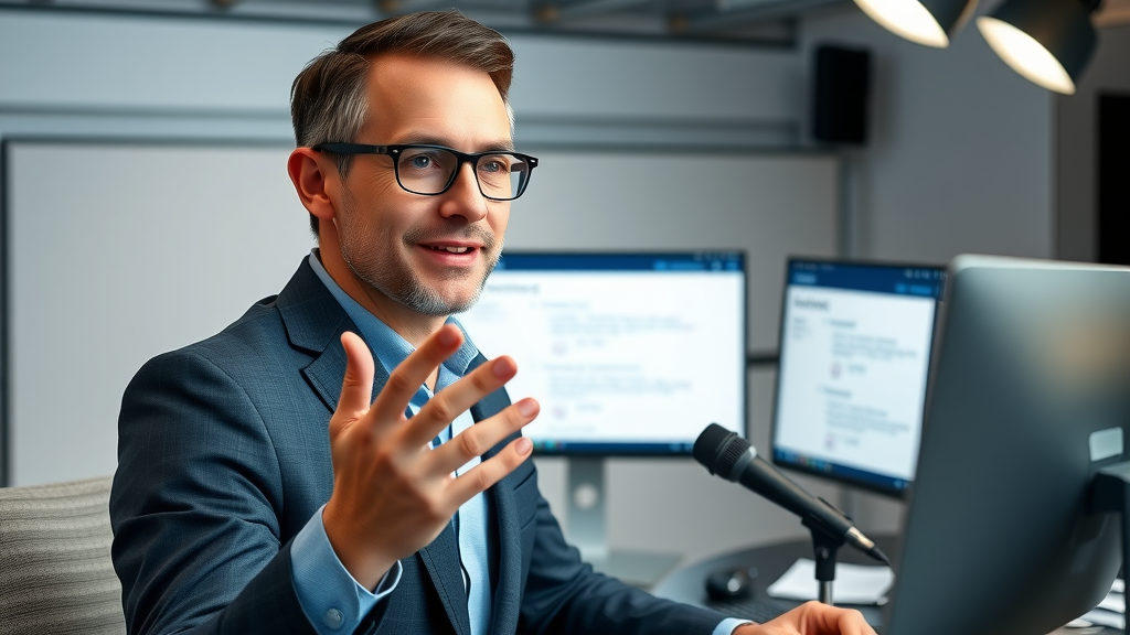 digital marketing consultant answering online marketing FAQs for small businesses